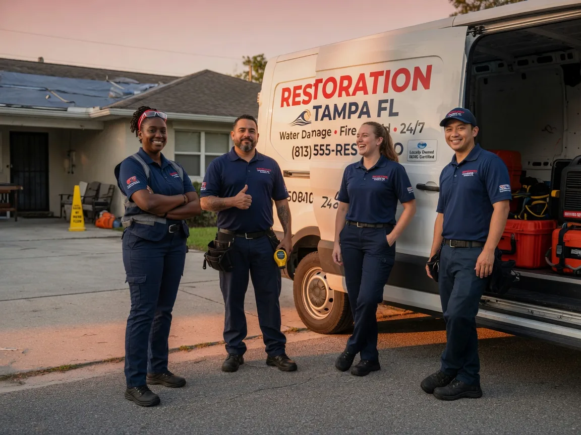 Water Damage Restoration company in Rogers, TX